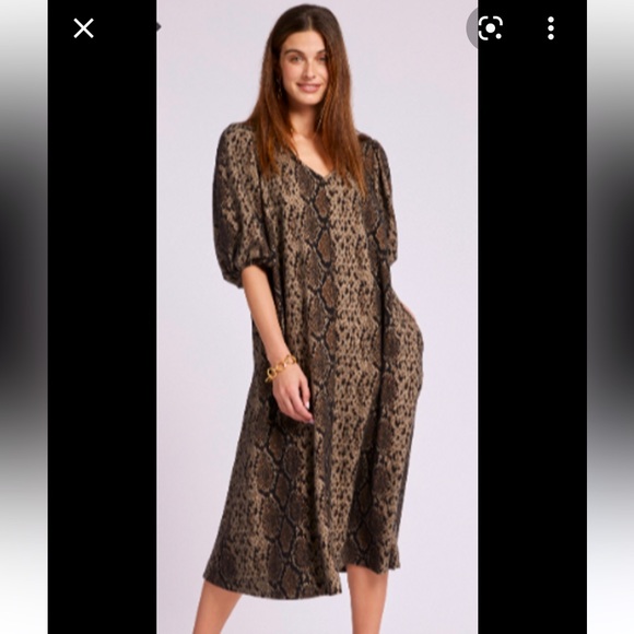 NWT Tyler Boe Python Maxi Dress - Size Small - Orig $172 - Picture 2 of 11